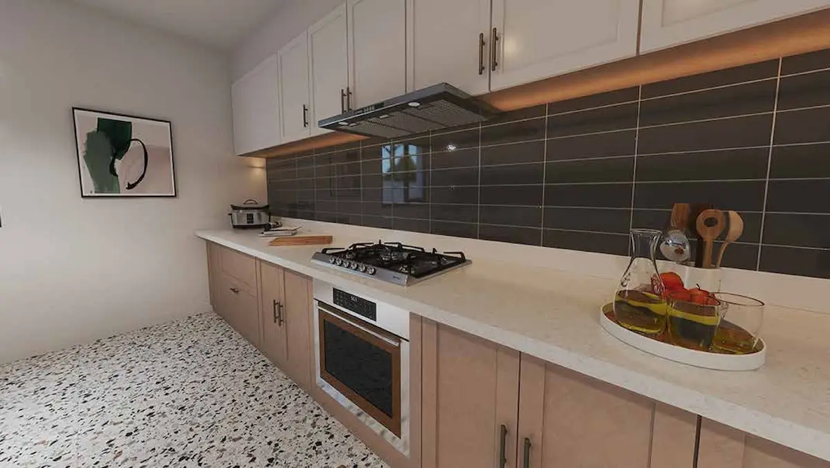 Fitted kitchen